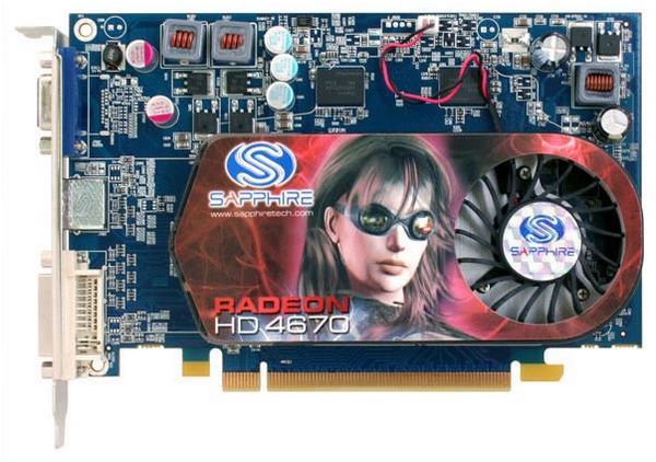 Отзывы Sapphire Radeon HD 4670 750Mhz PCI-E 2.0 512Mb 1746Mhz 128 bit DVI HDMI HDCP