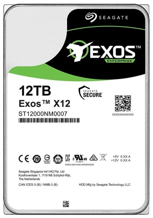 Отзывы Seagate ST12000NM0007