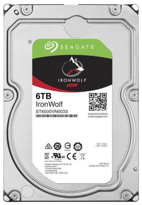 Отзывы Seagate ST6000VN0033