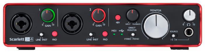 Отзывы Focusrite Scarlett 2i4 2nd Gen