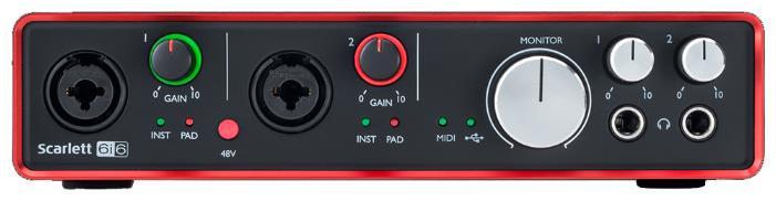 Отзывы Focusrite Scarlett 6i6 2nd Gen