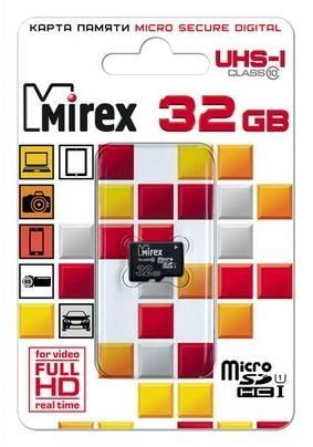 Отзывы Mirex microSDHC Class 10 UHS-I U1