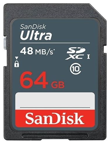 Отзывы SanDisk Ultra SDXC Class 10 UHS-I 48MB/s