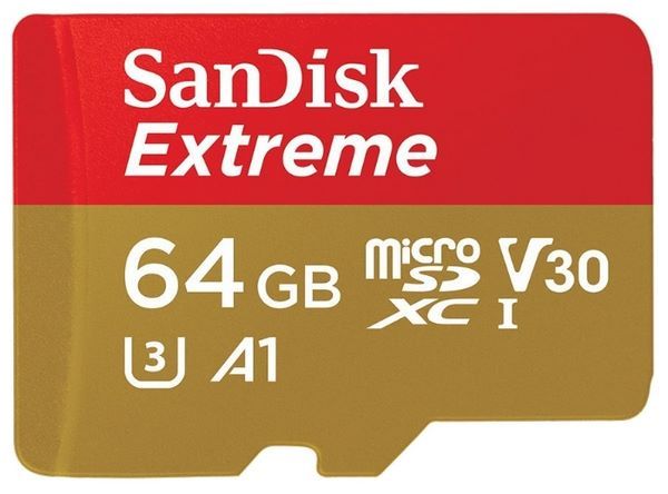 Отзывы SanDisk Extreme microSDXC Class 10 UHS Class 3 V30 A1 90MB/s