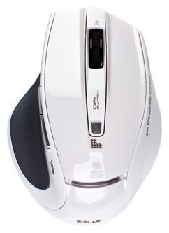 Отзывы e-blue Fresco Pro 2.4GHz Wireless mouse EMS107WH White USB