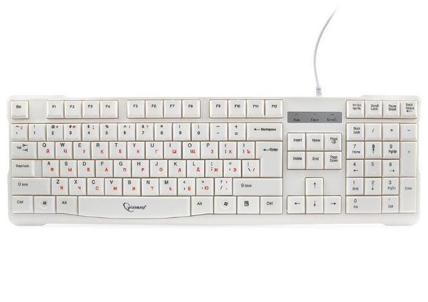 Отзывы Gembird KB-8352U White USB