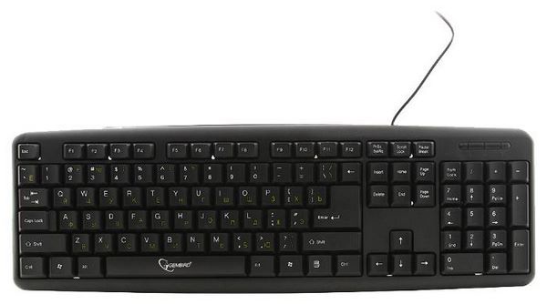 Отзывы Gembird KB-8320-BL Black PS/2