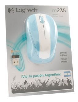 Отзывы Logitech Wireless Mouse M235 910-004027 White-Blue USB