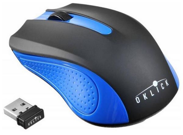 Отзывы Oklick 485MW+ Black-Blue USB