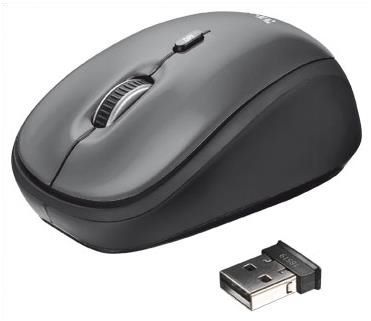 Отзывы Trust Yvi Wireless Mini Mouse Black USB