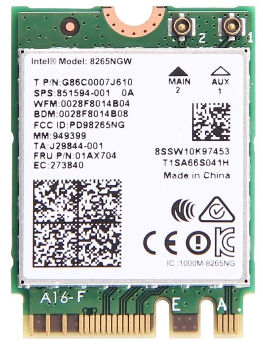 Отзывы Intel 8265NGW.AC