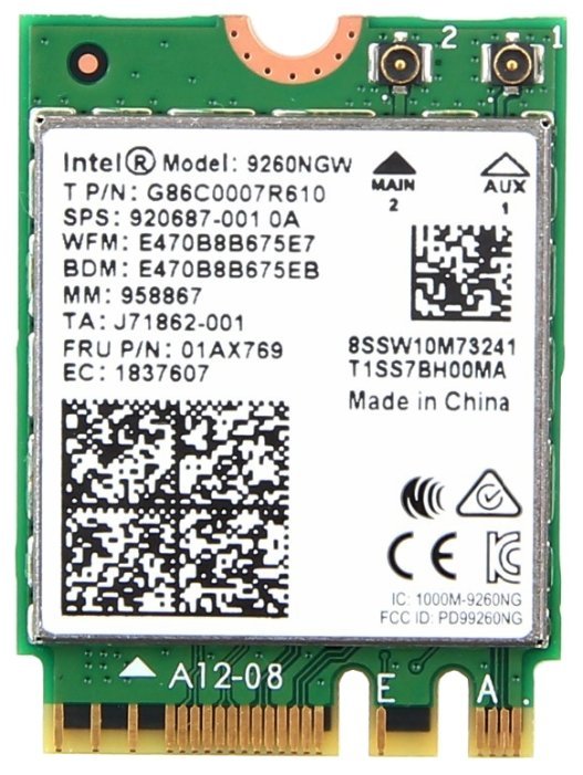 Отзывы Intel 9260NGW.AC