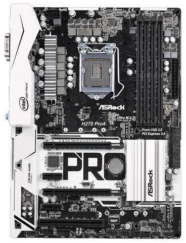 Asrock h270 pro4 обзор