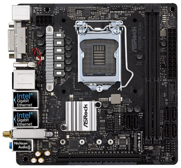 Отзывы ASRock H270M-ITX/ac