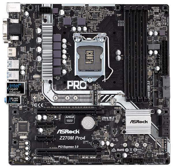 Отзывы ASRock Z270M Pro4