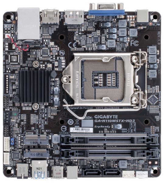 Отзывы GIGABYTE GA-H110MSTX-HD3 (rev. 1.0)