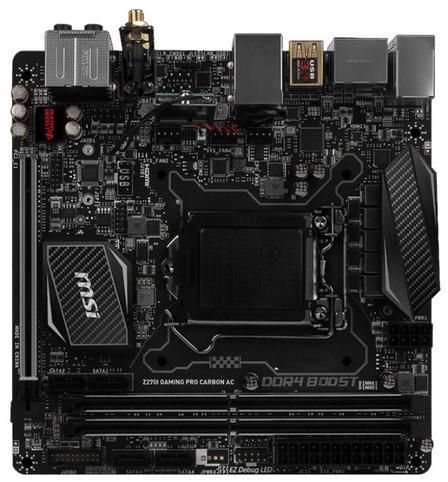 Отзывы MSI Z270I GAMING PRO CARBON AC