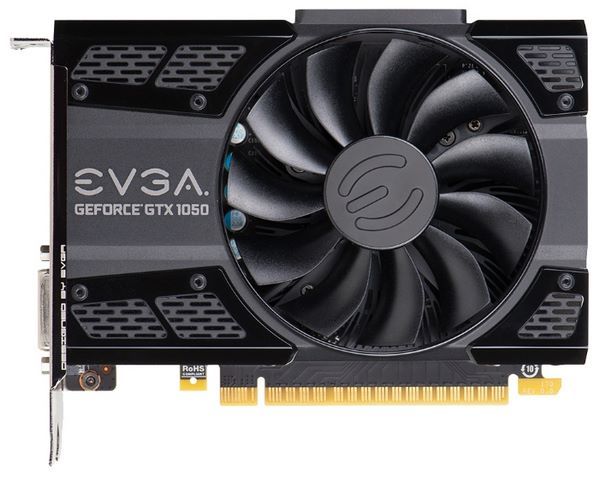 Отзывы EVGA GeForce GTX 1050 1354Mhz PCI-E 3.0 2048Mb 7008Mhz 128 bit DVI HDMI HDCP GAMING