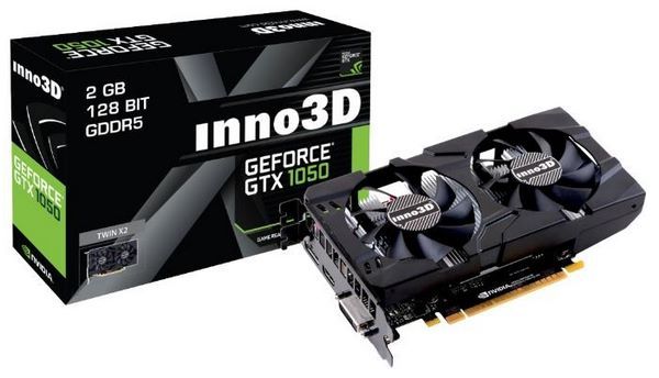 Отзывы Inno3D GeForce GTX 1050 1354Mhz PCI-E 3.0 2048Mb 7008Mhz 128 bit DVI HDMI HDCP Twin X2