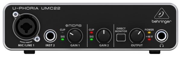 Отзывы BEHRINGER U-PHORIA UMC22