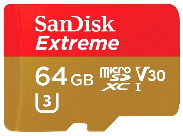 Отзывы SanDisk Extreme microSDXC Class 10 UHS Class 3 V30 90MB/s