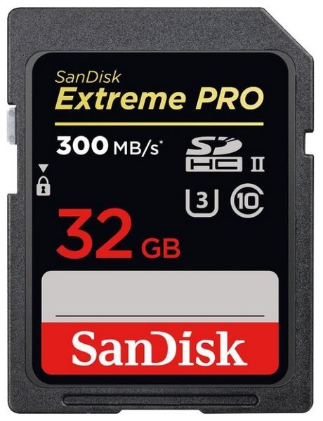 Отзывы SanDisk Extreme PRO SDHC UHS-II 300MB/s