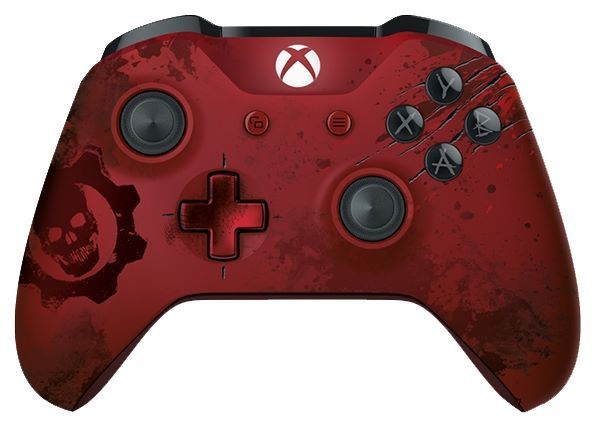 Отзывы Microsoft Xbox One Wireless Controller Gears of War 4 Crimson Omen