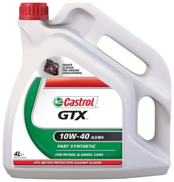 Отзывы Castrol GTX 10W-40 A3/B3 4 л