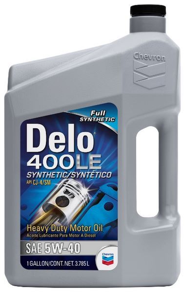 Отзывы CHEVRON Delo 400 LE Synthetic SAE 5W-40 3.785 л