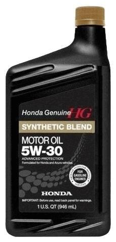 Отзывы Honda Synthetic Blend 5W30 SN 0.946 л