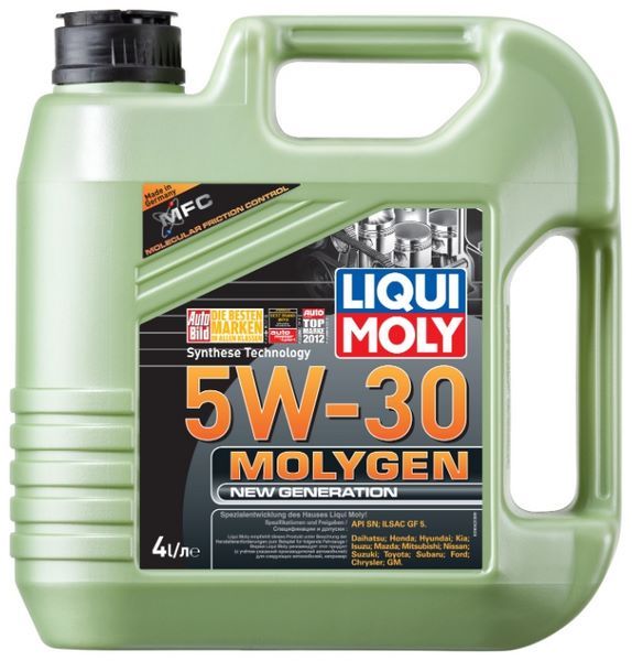 Отзывы LIQUI MOLY Molygen New Generation 5W-30 4 л