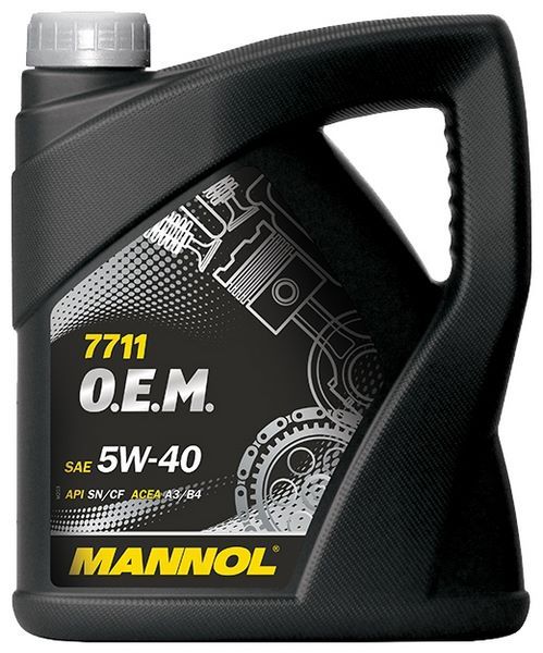 Отзывы Mannol 7711 O.E.M. 5W-40 4 л