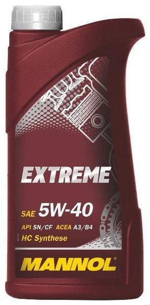 Отзывы Mannol Extreme 5W-40 1 л