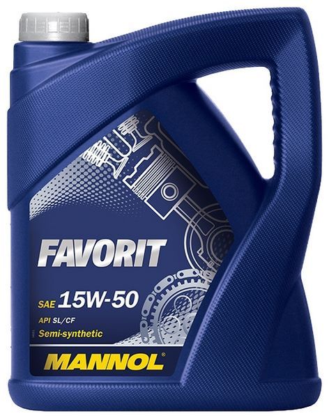 Отзывы Mannol Favorit 15W-50 5 л