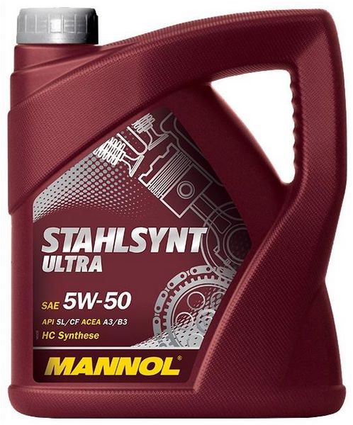 Отзывы Mannol Stahlsynt Ultra 5W-50 4 л