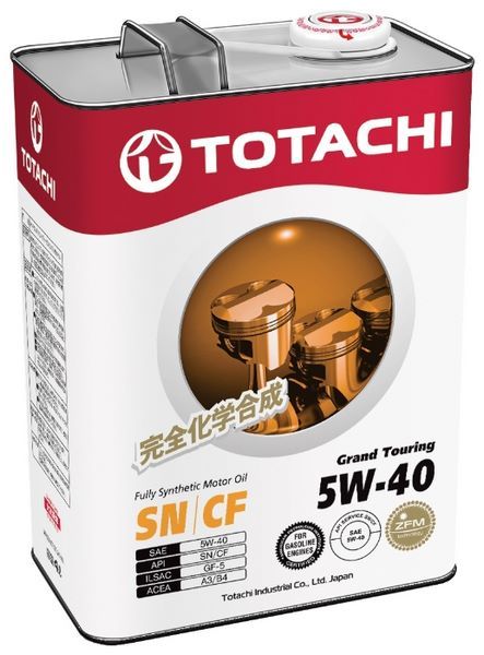 Отзывы TOTACHI Grand Touring 5W-40 4 л