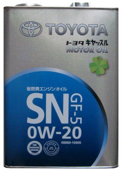 Отзывы Toyota SN 0W-20 4 л