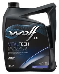 Отзывы Wolf Vitaltech 5W40 PI C3 5 л