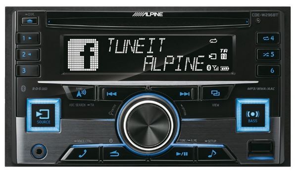 Отзывы Alpine CDE-W296BT