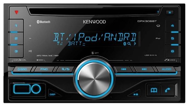 Отзывы KENWOOD DPX306BT