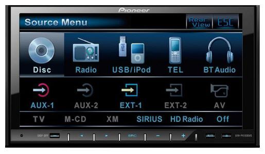 Отзывы Pioneer AVH-P4100DVD