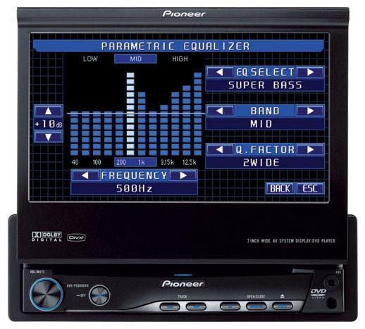 Отзывы Pioneer AVH-P5000DVD