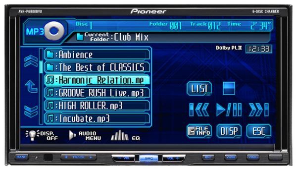 Отзывы Pioneer AVH-P6800DVD