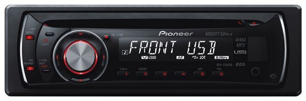 CD/MP3-ресивер с USB Pioneer DEH-2100UB