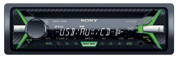 Отзывы Sony CDX-G1100UE