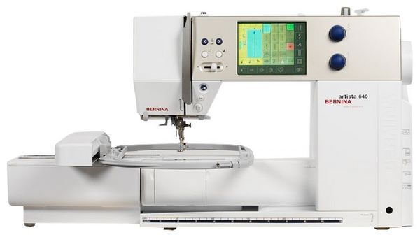 Отзывы Bernina Artista 640 c вышивальным модулем