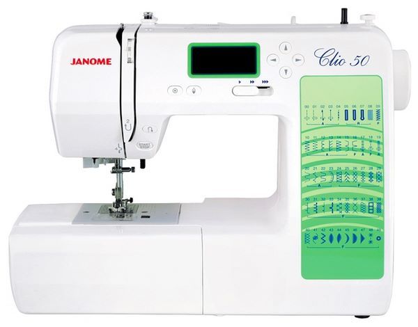 Отзывы Janome Clio 50