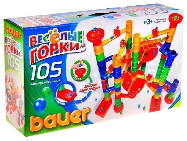 Отзывы Bauer Веселые горки 274 105 деталей
