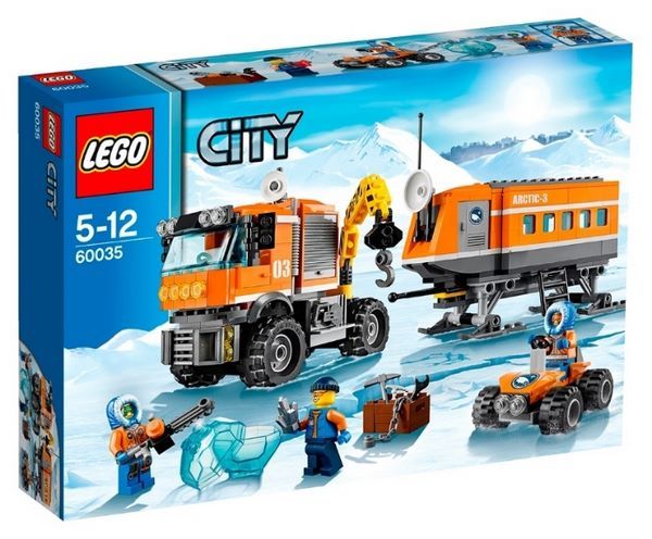 Отзывы LEGO City 60035 Передвижная арктическая станция