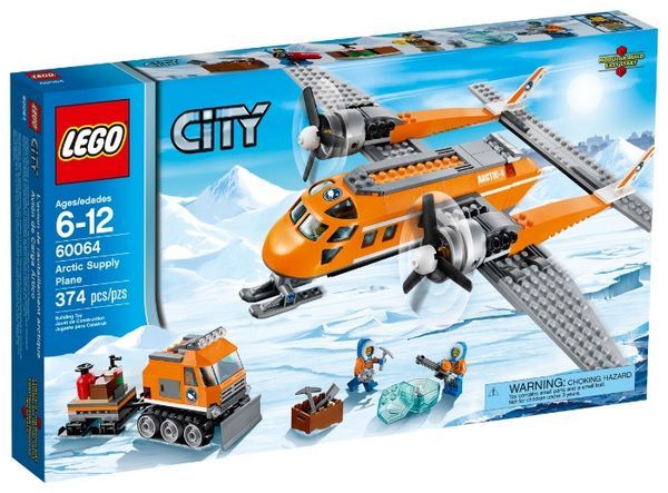 Отзывы LEGO City 60064 Арктический транспортный самолет